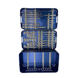 Juego Profesional Completo de Placas y Tornillos para Fijación de Fracturas en Animales Pequeños y Medianos, Rango/Tamaños: Diámetros de Placa de 1.5 mm a 3.5 mm - Product Image 1