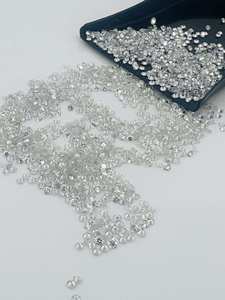 Diamant de laboratoire en gros, synthétique, véritable, en vrac, 1.00CT, 1.30MM-3MM, taille éclatante CVD Star Melee, blanc E - Product Image 2