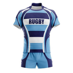 Conjunto de Uniforme de Rugby Personalizado para Hombre 2026, 100% Poliéster, Transpirable, de Secado Rápido, Antibacterial, Ecológico, Ropa Deportiva para Equipo - Product Image 1