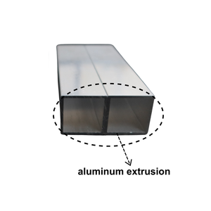 Professional Supplier Custom <b>Aluminum</b> Alloy Extrusion Profile Anodized Surface 7000 Series Grade T3-T8 Temper Industrial CNC - Product Image 2