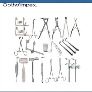 Collection d'instruments chirurgicaux manuels réutilisables en acier inoxydable – Outils médicaux de précision pour hôpitaux et cliniques - Product Image 1