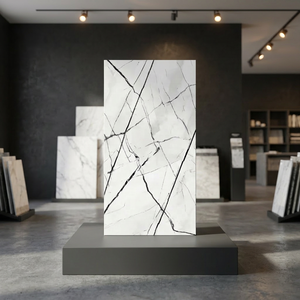 Bratvi White Bianco Staturio Venato 800x1600mm High Glossy Porcelain Glazed Tiles Premium Quality - Product Image 6