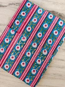 Tela de algodón con estampado bohemio moderno, tela de algodón ecológica hecha a mano, proveedor mayorista de tela de algodón, impresión personalizada, pedido al por mayor - Product Image 2
