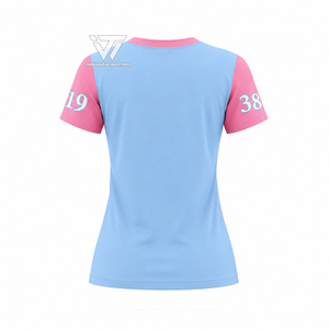 Venta al por Mayor Personalizada de Productos de la Sociedad Griega Jack and Jill of America Inc. Ropa Camiseta de mujer con cuello redondo y bordado Mom de 1938 - Product Image 2