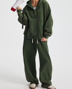 ชุดวอร์มผู้ชาย เสื้อฮู้ดและกางเกงขายาวสำหรับผู้ชาย - Product Image 5