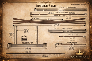 JOYA - Arreos Ecuestres, Equipo de Equitación, Brida de Cuero de Alta Calidad, Ajustable, de Lujo, Premium, 1 Pieza - Product Image 5