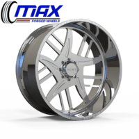 Jantes de camion forgées 26x14 28x14 30x16 30 pouces 8x180 8x165.1 pour GMC Sierra 3500HD pour Silverado 3500 Jantes de camion en aluminium personnalisées