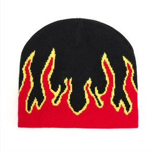 Elegante Gorro de Punto Hecho a Mano, Transpirable e Impermeable, 100% Acrílico, Decoración con Perlas y Diamantes de Imitación, Color Sólido, Cálido para Invierno y Esquí - Product Image 6