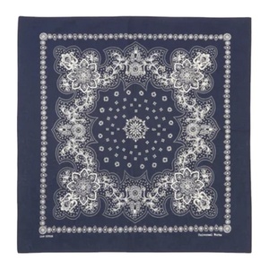 Foulard carré en coton décontracté, bandana imprimé numérique personnalisé, foulard de tête unisexe de haute qualité pour toutes les saisons - Product Image 1