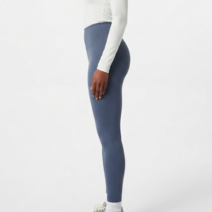 Leggings de yoga taille haute sans couture, longueur intégrale, couleur unie, extensibles dans quatre directions, pantalon de sport pour femme en Spandex et Nylon - Product Image 4