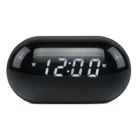 ODM Sleek Design LED-Display Uhr Radio Langlebiger Kunststoff-Doppel alarm mit vor eingestellten Dimmer-FM-Stationen