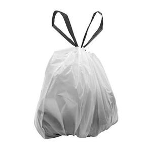 ถุงขยะ HDPE ย่อยสลายได้ทางชีวภาพ ยี่ห้อ TIEN DUC PLASTIC สำหรับงานทางการแพทย์ แบบมีเชือกรูด ปิดผนึกด้วยความร้อน ขนาด 39 แกลลอน หนา 2.0 มิล สีดำ สำหรับงานหนัก 35 ใบ - Product Image 5