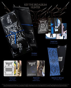 SHINEE KEY - [HUNTER] 3ER ÁLBUM (Versión TALISMAN) Álbum de K-Pop Más Vendido en Corea - Product Image 4