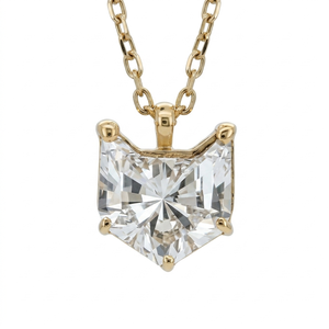 Pendentif Breloque en Zircon Cultivé en Laboratoire en Forme de Chiffre AMBER JEWELS T-377, Plaqué Or Rose, en Alliage de Zinc, Bijoux Hip Hop pour Fêtes - Product Image 1