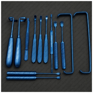 Juego de Instrumentos para Extracción de Cartílago de Costilla Daniel Gubisch con Recubrimiento de Titanio, Juego de Extracción de Costillas, Instrumentos para Cirugía Plástica y Rinoplastia - Product Image 4