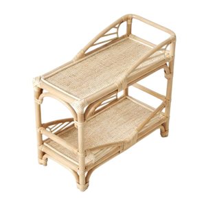 Wholesale Rattan <b>Doll</b> Change Table Kids Toy Playroom Furniture Cheap Price Factory Direct Sale Hot Sale High Quality - Product Image 1