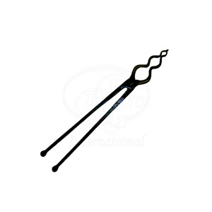 Triple <b>Pick</b>-<b>Up</b> Tongs Steel 18 Inch Professional Blacksmith Forging and Farrier <b>Tool</b> - Product Image 1