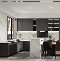 Meubles de rangement modulaires en bois écologiques, solutions de mobilier modernes pour cuisine, salle à manger et appartement