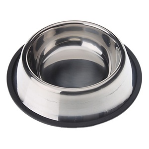 สแตนเลสไม่ลื่นไถลชามอาหารสัตว์เลี้ยง - Product Image 1