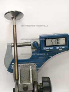 Soupape de moteur en titane personnalisable pour admission/échappement, tige trempée de 5,5 mm, vente directe usine - Product Image 4