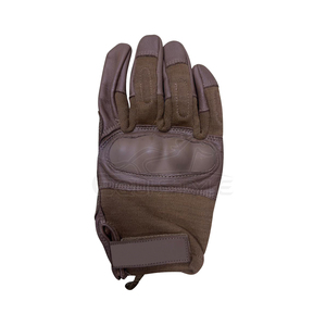 Gants tactiques marron en cuir de chèvre, résistants aux coupures en Kevlar DuPont, gants de travail robustes, de protection et de sécurité. - Product Image 2
