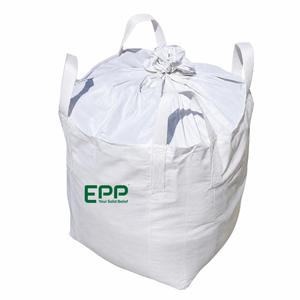Sacos Circulares Jumbo Super Sacks para Minerales, Lana de Vidrio, Tubulares, Impermeables, Tejidos, Económicos, con Esquinas Cruzadas, Fondo Plano, FIBC - Product Image 1