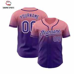 Uniformes de Béisbol y Sóftbol de Poliéster a Precio de Fábrica, Sublimados, Lisos o con Rayas, Personalizables con Logotipo, Camisetas de Béisbol para Equipos - Product Image 1