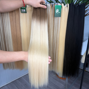 Nouvelle Tendance Trame Extensions de Cheveux Double Dessiné Génie Trame VietNam Humain Remy Cheveux Vierges - Product Image 3