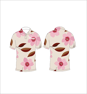 เสื้อโปโลลายดอกไม้ขนาดใหญ่พิเศษ ระบายอากาศได้ดี น้ำหนักเบา เหมาะสำหรับทีมกอล์ฟ แขนสั้น พิมพ์ลายแบบซับลิเมชั่น เสื้อผ้ากีฬาลำลอง - Product Image 4