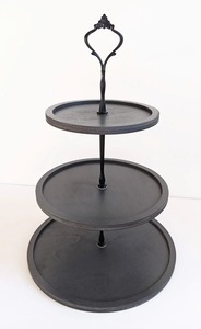 Fournisseur indien propose le meilleur prix pour un support à gâteau rond en bois, écologique, fait main, réutilisable, pour servir des gâteaux de mariage ou d'anniversaire. - Product Image 2