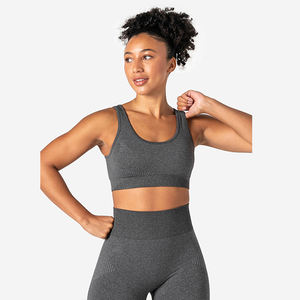 Soutien-gorge de sport en dentelle personnalisé OEM pour femme - Sans armatures, respirant, en Spandex/Nylon, coupe ajustée, taille haute, bretelles réglables, motif uni, style sportif - Product Image 6