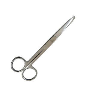 Custom Made Stainless Steel Dressings Scissor Dull Finish 14cm Straight Blade Wholesale Surgical Instrument <b>Cheap</b> Price - Product Image 1