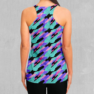 Camiseta Deportiva Sublimada Personalizada para Mujer, Corte Holgado, para Yoga, Atletismo y Running, con Patrón de Camuflaje y Bordado - Product Image 2