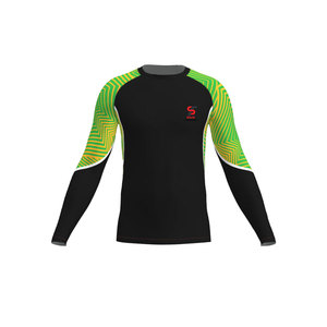 เสื้อคอมเพรสชั่นแขนสั้น Solid Trader Ultimate Strength ป้องกันการเสียดสี ระบายอากาศได้ดี เหมาะสำหรับการฝึกซ้อม ป้องกันผื่นแดง - Product Image 1