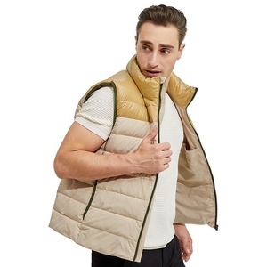 Nouveau design OEM personnalisé, gilet en duvet léger, vestes en duvet sans manches en nylon de haute qualité, vestes grande taille - Product Image 5