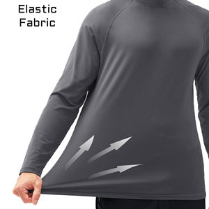 เสื้อกีฬาผู้ชายสั่งทำพิเศษ คุณภาพสูง แห้งเร็ว ยืดหยุ่น กระชับรูปร่าง เหมาะสำหรับออกกำลังกาย ระบายอากาศได้ดี ใช้เป็นเสื้อชั้นในสำหรับเล่นกีฬา - Product Image 4