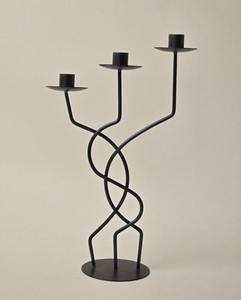 Antique Decorative Metal Candle Holder Vintage Table <b>Ornament</b> Elegant Interior Decoration Accent - Product Image 2