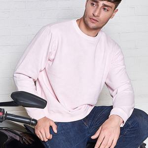 Logo personnalisé 420 GSM Pull en polyester et coton épais tricoté Sweat-shirt à col rond vierge surdimensionné pour hommes Sweats à capuche à la mode - Product Image 3