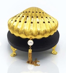 Luxury Bakhoor Burner Premium Bakhoor Burner Arabic Bakhoor Burner <b>Oud</b> Burner Incense Burner Decorative Bakhoor Burner Metal - Product Image 4