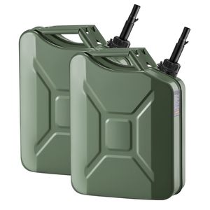 Tanica per Carburante in Metallo da 5,3 Galloni con Impugnatura Comoda, Flusso Massimo 6 L/min, Antigoccia e Resistente alla Corrosione per Sistema di Alimentazione Moto - Product Image 6