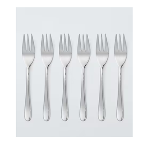 Ensemble de 4 fourchettes à dîner en acier inoxydable, finition miroir, argent, couverts de table, ustensiles de cuisine - Product Image 3