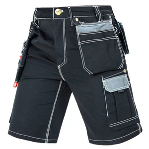 กางเกงขาสั้นทำงานผู้ชายแบบหลายกระเป๋า ทนทาน ใส่เครื่องมือได้ ผลิตจากวัสดุแข็งแรง รับผลิตตามแบบ (OEM) ขายส่ง - Product Image 5