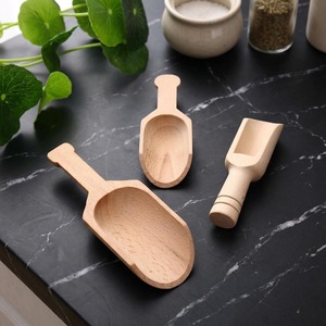 Cuchara Medidora de Café Ecológica, Mini Cuchara de Madera Original, Cucharas Pequeñas Grabadas, Cuchara de Madera Natural - Product Image 2