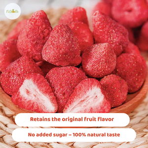 Fraises sucrées lyophilisées du Vietnam dans un emballage en vrac Fraise 100% sans conservateurs Fruits séchés prêts à l'exportation - Product Image 3