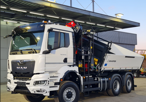 Produit phare : Camion benne MAN TGS 28.520 6X4 KH d'occasion, parfaitement entretenu, prêt à l'emploi - Product Image 4