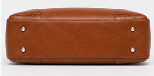 Sac à main pour ordinateur portable en cuir véritable pour homme, vintage, professionnel, sac messager pour affaires, usage quotidien en plein air, grande capacité - Product Image 3