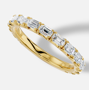 Romantic Radiant Cut D Color Lab Grown Diamond <b>Ring</b> IGI Certified Gold Plated 925 <b>Silver</b> Women Engagement Luxury Jewelry - Product Image 1