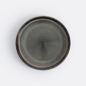 Assiette à dîner en céramique Soft Sage, finition glaçure lisse, design rond élégant, résistante aux éclats, empilable, pour les repas quotidiens et festifs - Product Image 6