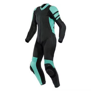 Combinaison de course en cuir pour homme, une pièce, imprimée sur mesure, vêtements de sport pour motard GP, protection blindée CE, respirante, coupe-vent - Product Image 5