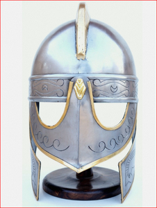 Casco Medieval de Centurión, Casco Vikingo de Acero, Casco de Armadura de Acero, Casco Vikingo de Metal, Casco Redondo de Centurión Tallado - Product Image 5